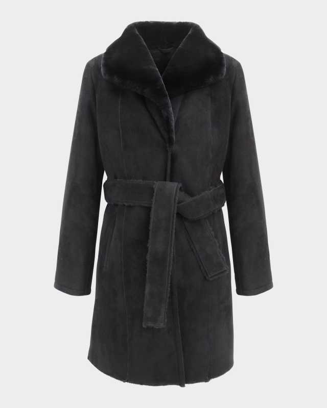 Merino Shearling Lamb Stroller With Belt